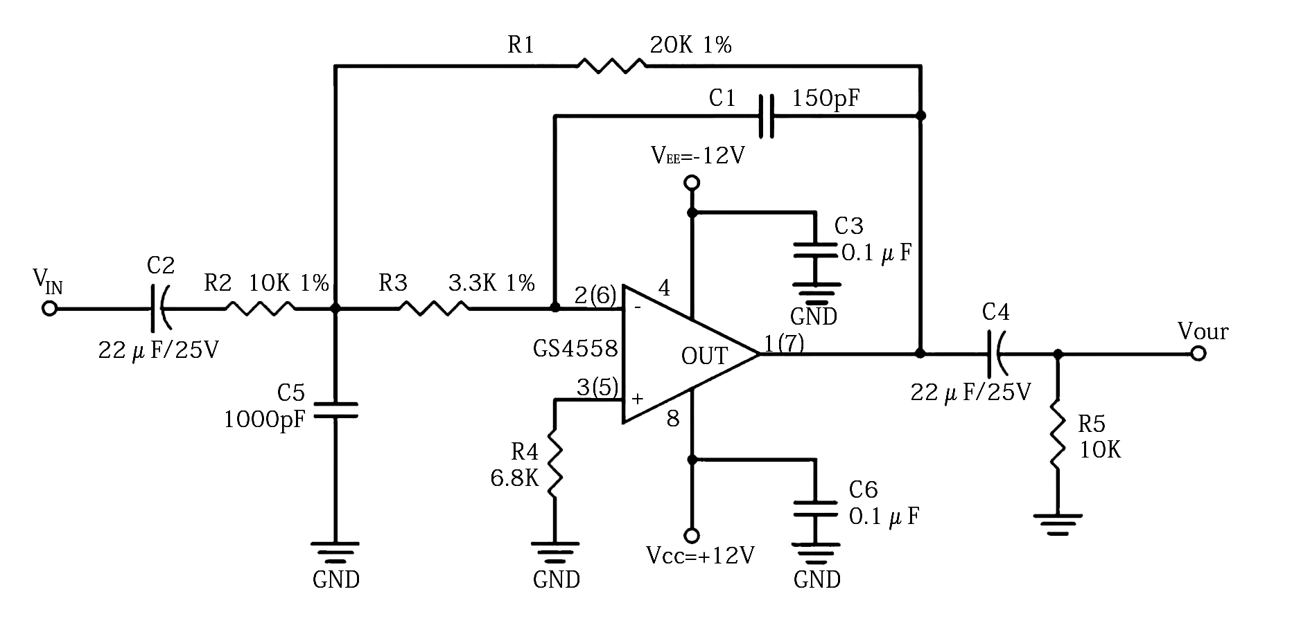 Audio amplifier circuit (2)